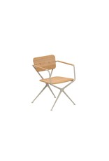 Exes Armchair, Teak/Pebble
