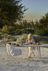 Folia Armchair, Pebble/White