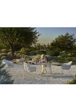 Folia Armchair, Pebble/White
