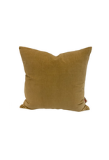 House of Lyria Elifio Velvet Pillow, Wheat 20x20