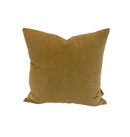 House of Lyria Elifio Velvet Pillow, Wheat 20x20