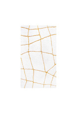 Amalia Rug, White/Gold 24x39