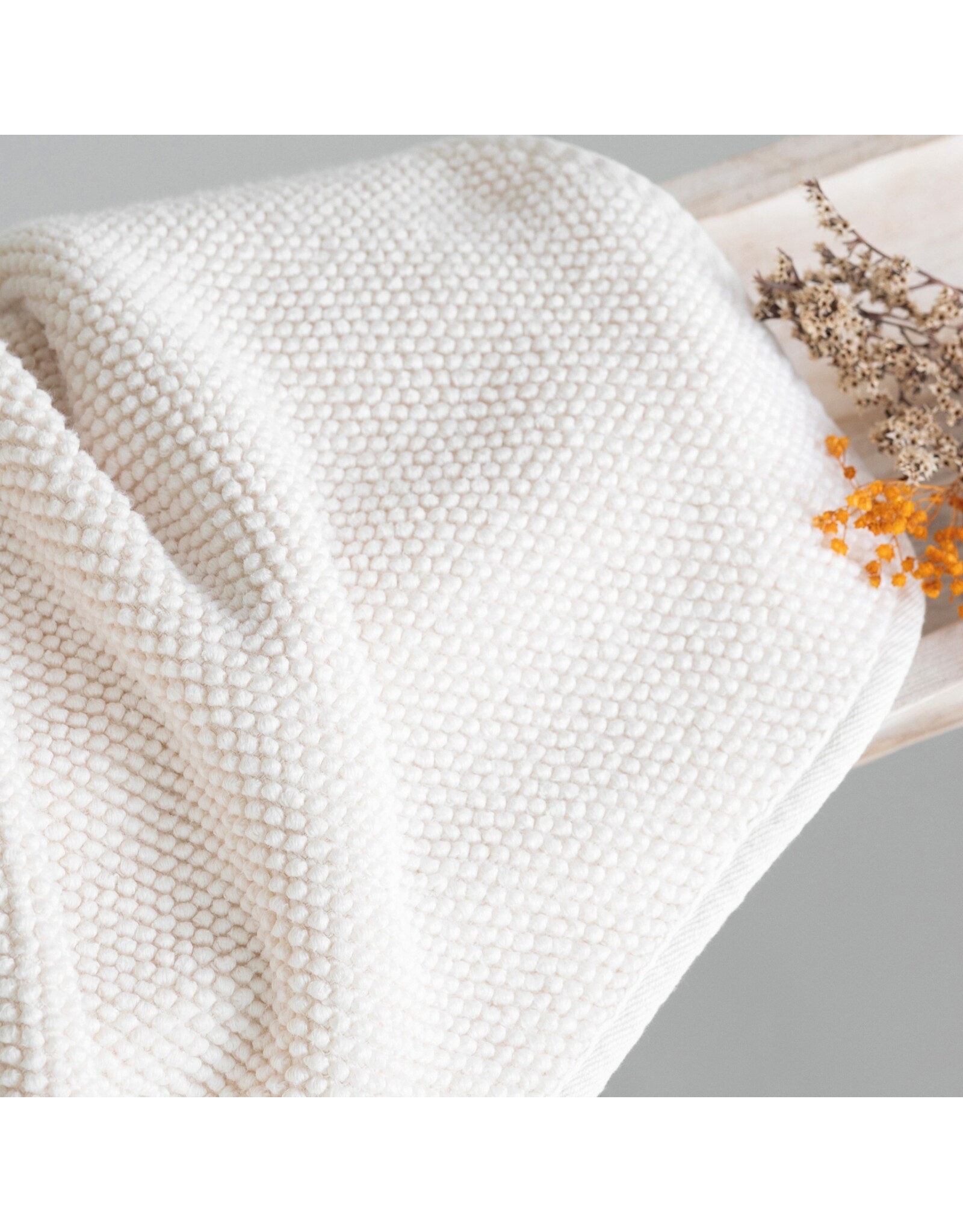 Pearls Bath Sheet, White 38x59