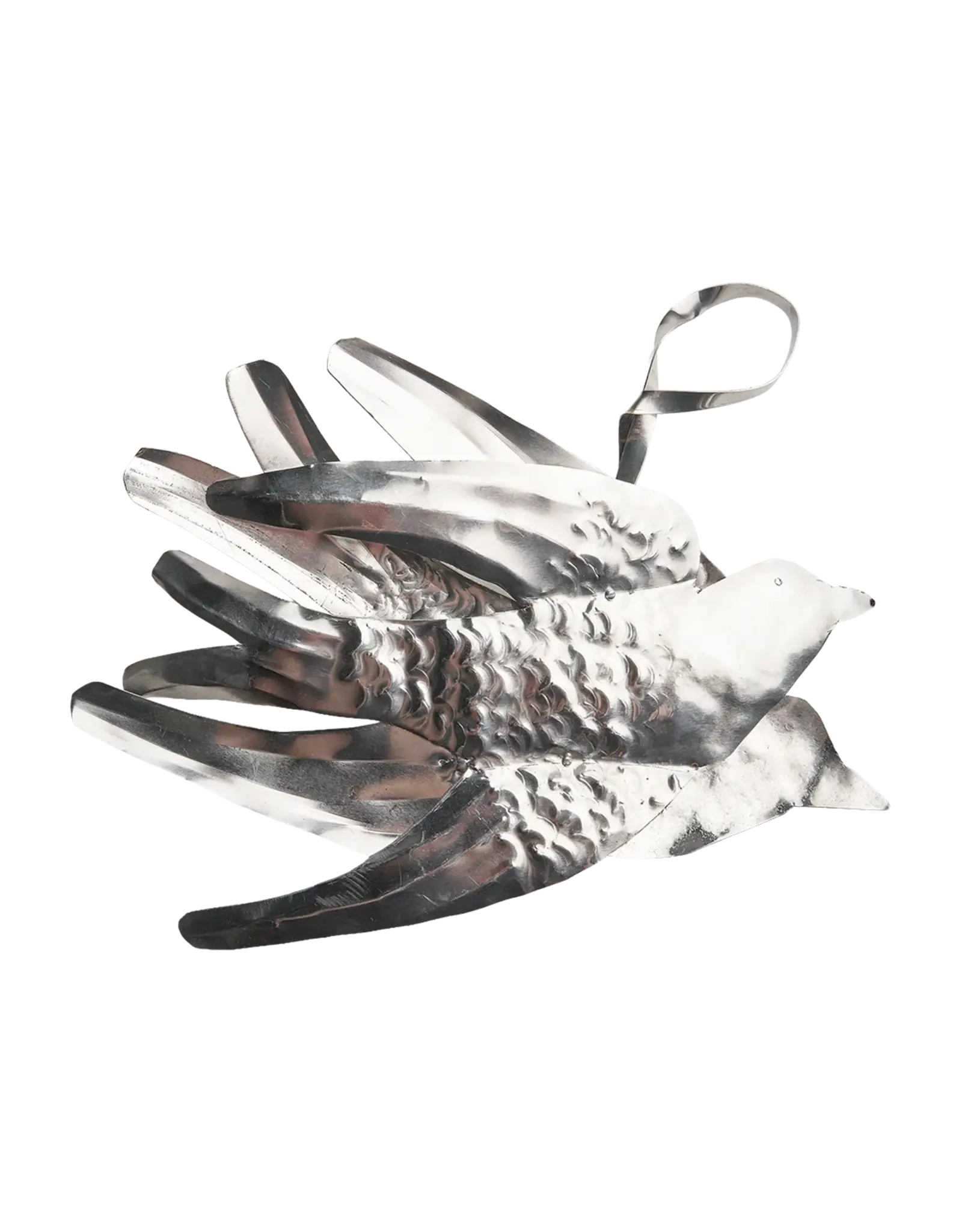 Paloma Baila Ornament, Aluminum