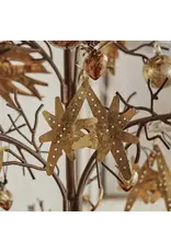 Estrella Baila Ornament, Brass