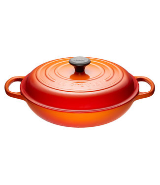 3.7L Pumpkin Shape Cast Iron Dutch Oven With Stainless Steel Knob
