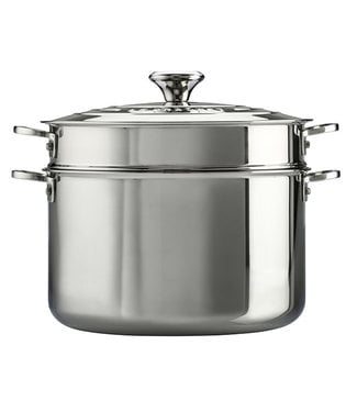 STAINLESS STEEL STOCKPOT WITH PASTA INSERT