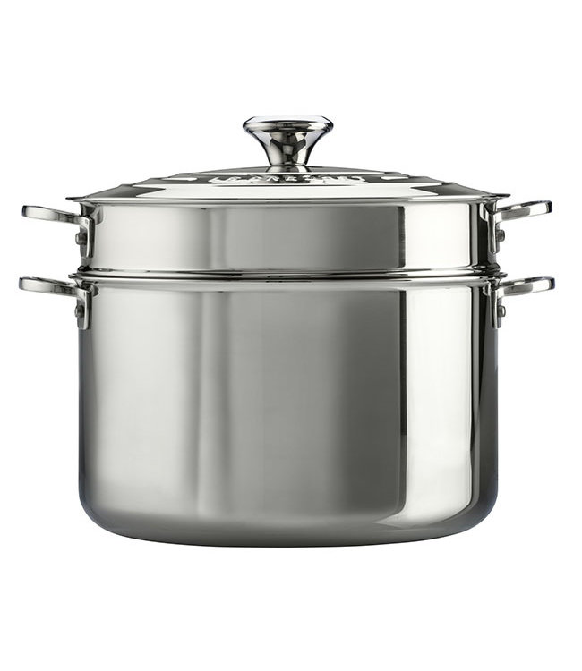 STAINLESS STEEL STOCKPOT WITH PASTA INSERT