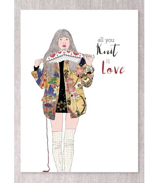 ALL YOU KNIT IS LOVE