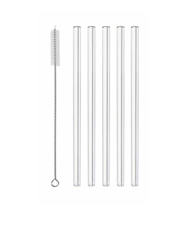 GLASS STRAW SET