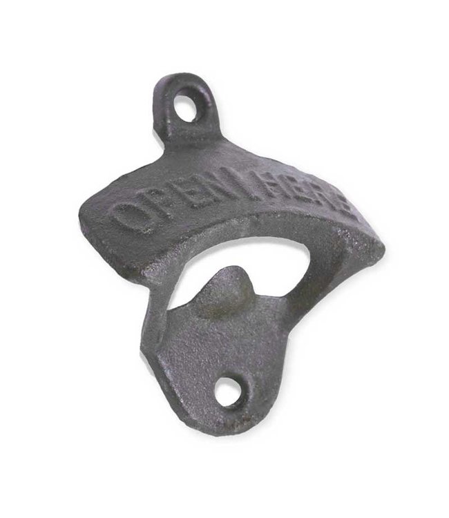 RUSTIC CAST IRON WROUGHT IRON BOTTLE OPENER