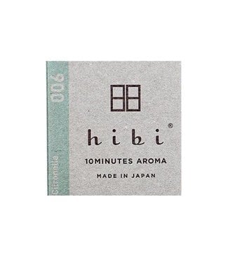 HIBI CITRONELLA INCENSE MATCHES