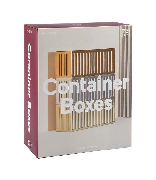 SHIPPING CONTAINER STORAGE SET