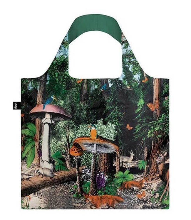 LOQI TOTE BAG - FOREST