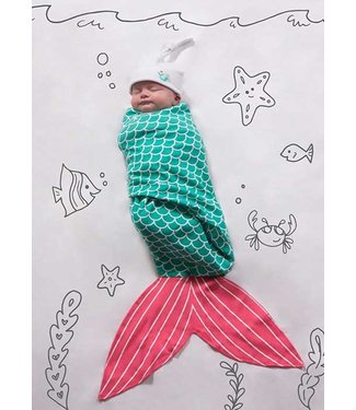 mermaid swaddle