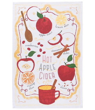 HOT APPLE CIDER DISHTOWEL