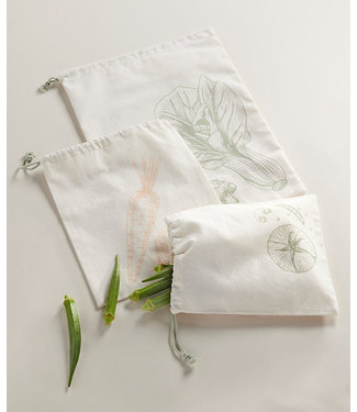 COTTON PRODUCE BAG SET