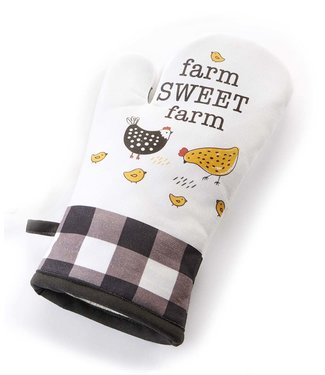 FARMHOUSE CHICKEN OVEN MITT