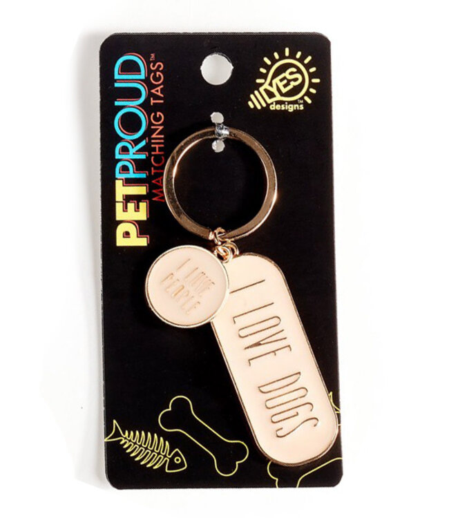 PET TAG KEYCHAIN Everleigh Garden