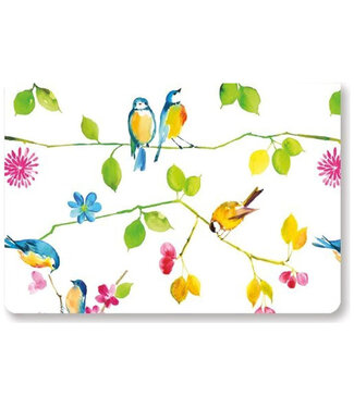 WATERCOLOUR BIRDS NOTE CARD