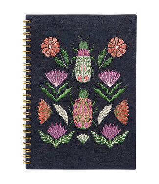 EMBROIDERED NOTEBOOK