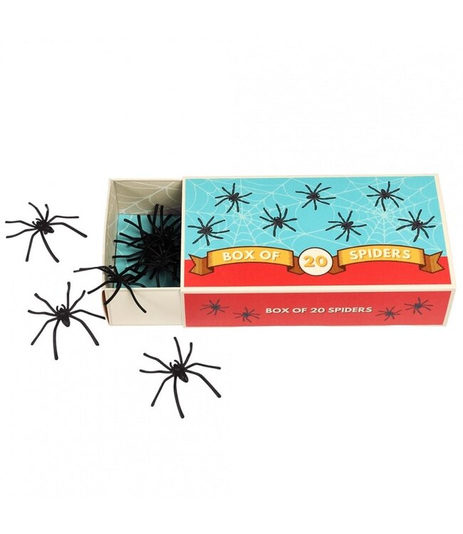 BOX OF 20 SPIDERS