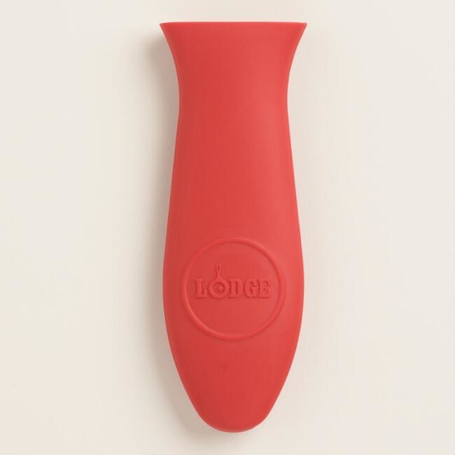 Lodge Silicone Handle Holder, Red, Red