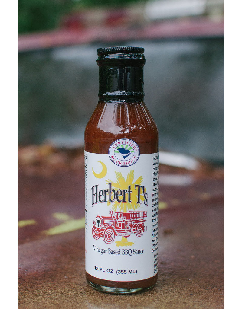 Herbert T's BBQ Sauce 12oz, Locally-Made in Beaufort SC