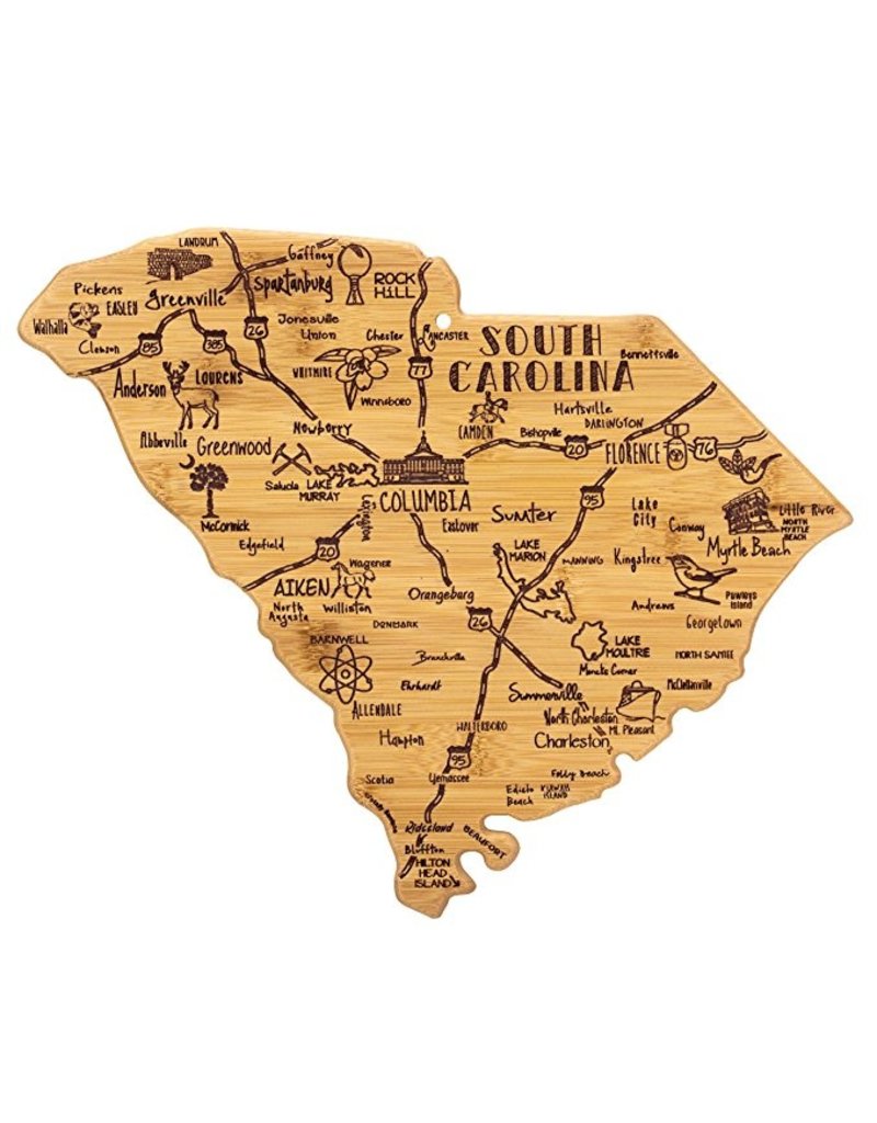 Totally Bamboo Bamboo South Carolina Destination Bamboo Board/6*