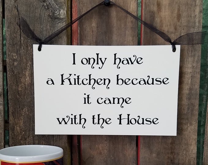 Sign Kitchen House - Cook on Bay
