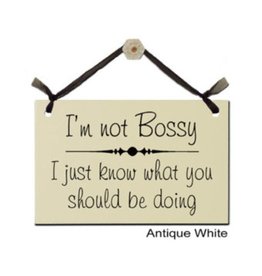 Sign Bossy