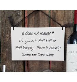 Sign Glass Room for Wine