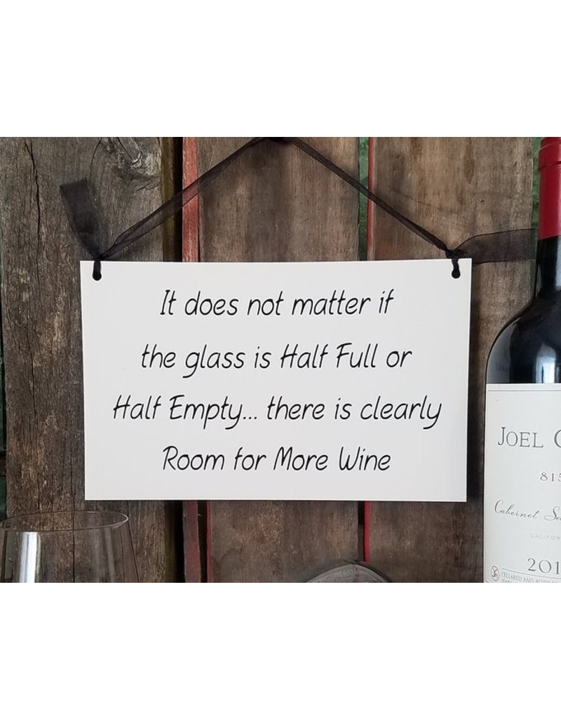 Sign Glass Room for Wine