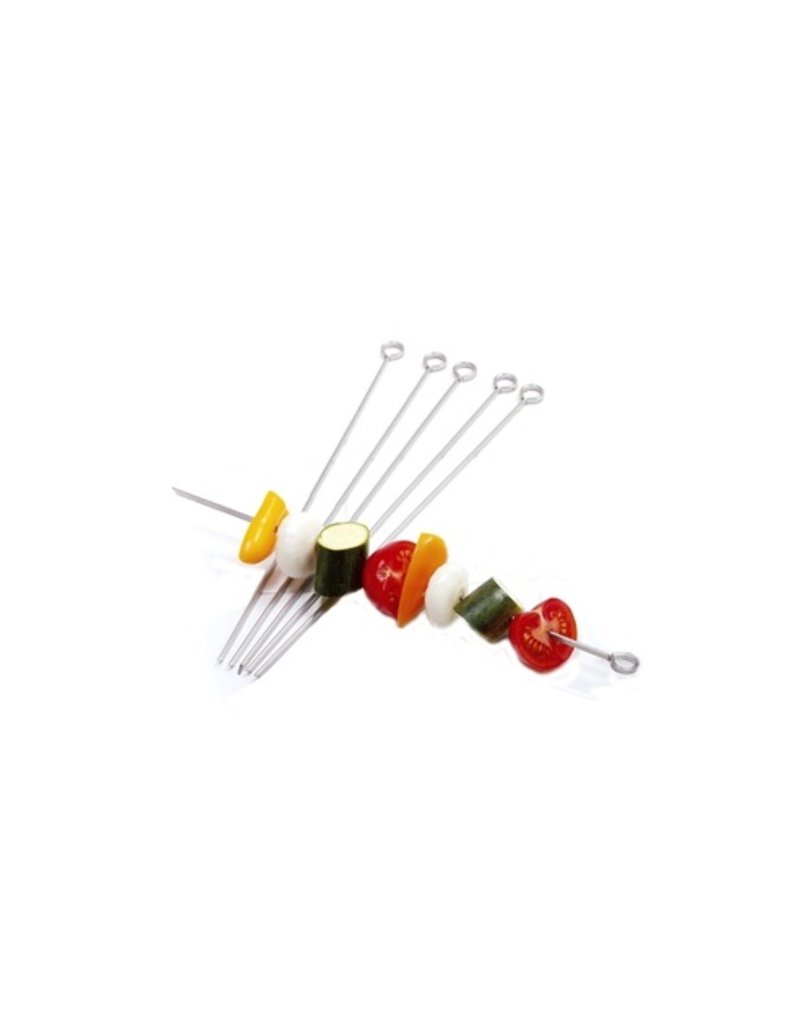 Norpro Stainless Skewers 12'' Set of 6 ciw