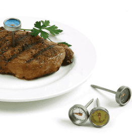 Norpro NRPRO Mini Steak Thermometers, Set of 4 disc