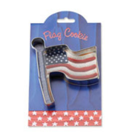 Ann Clark Cookie Cutter Patriotic Flag with Recipe Card, MMC