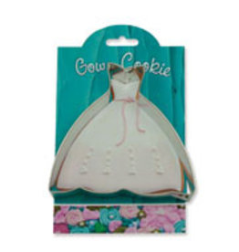 Ann Clark Cookie Cutter Wedding Gown with Recipe Card, MMC