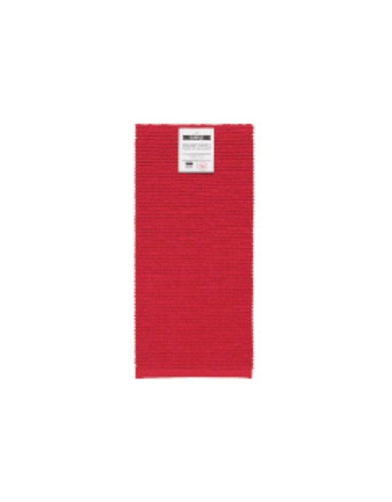 Now Designs Ripple Kitchen Towel, Red cir