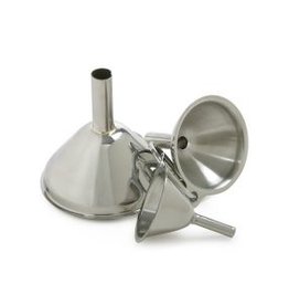 Norpro Stainless Funnels, Set of 3 disc