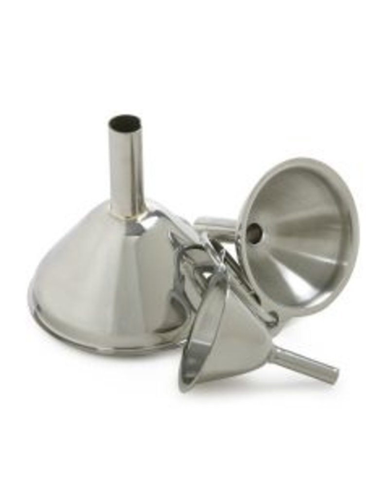 Norpro Stainless Funnels, Set of 3