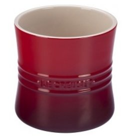 Le Creuset Stoneware Utensil Crock Cerise Red, 2.75qt cir