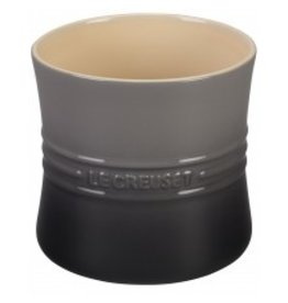 Le Creuset Stoneware Utensil Crock Oyster Gray, 2,75qt cir