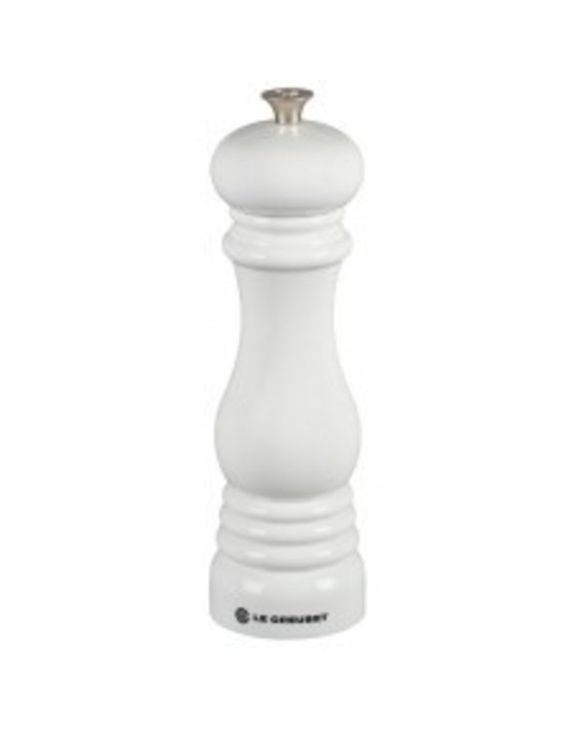 Le Creuset Salt Mill White, Acrylic 8"