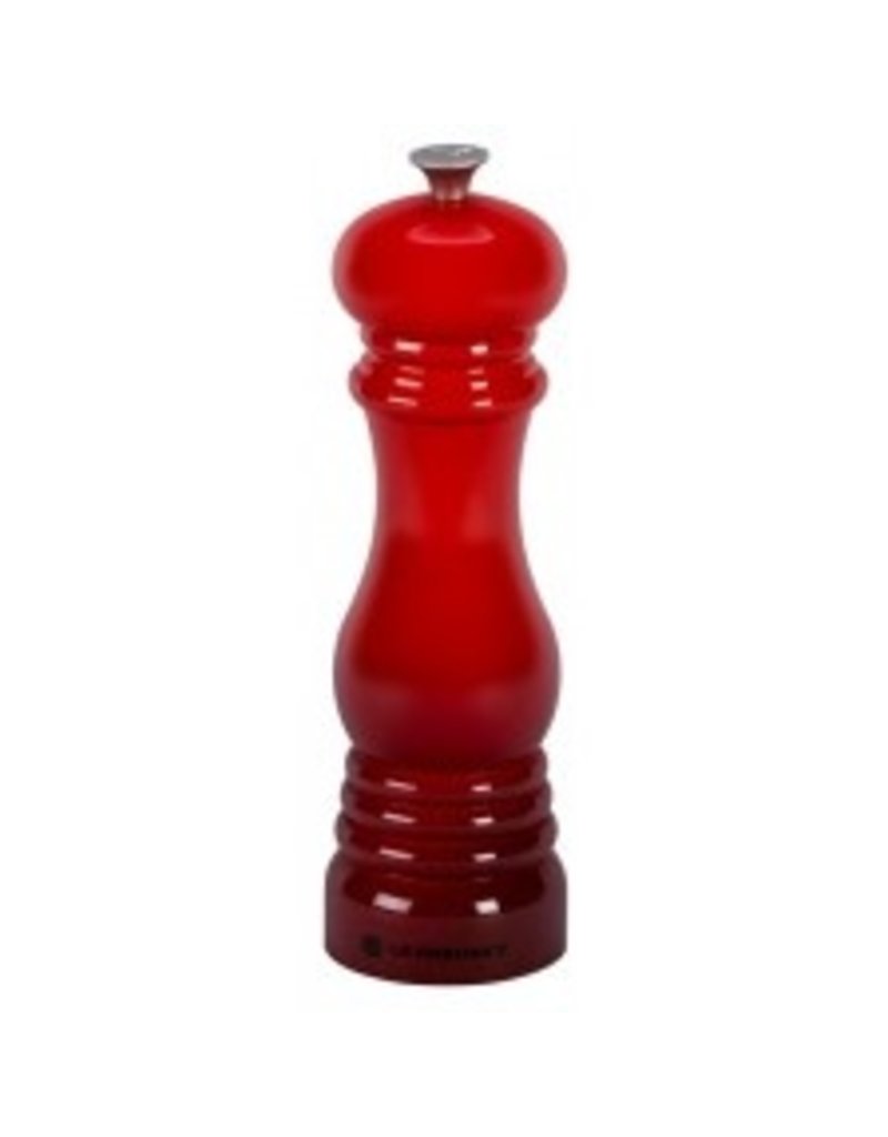Le Creuset Pepper Mill Cerise Red, Acrylic 8" cirr