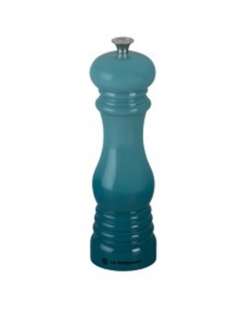Le Creuset Pepper Mill Caribbean Blue 8" cirr disc
