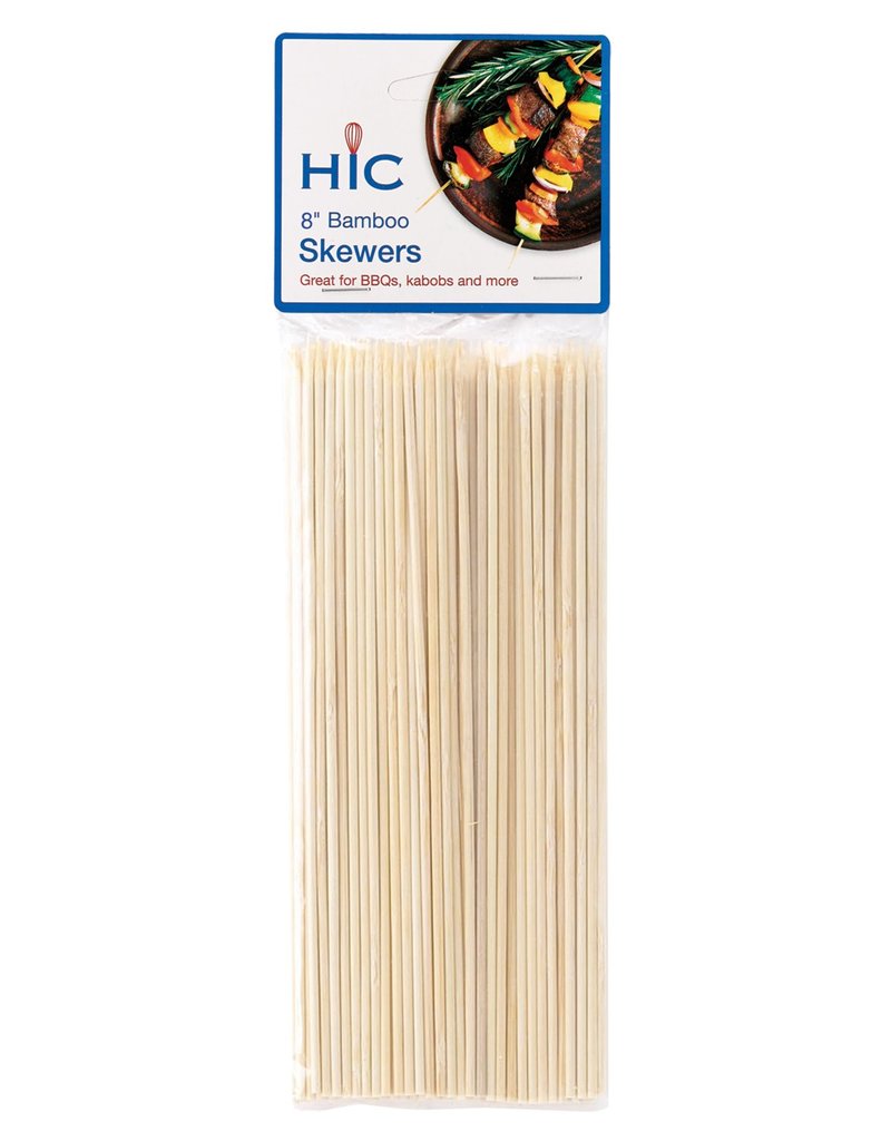 Harold Imports Bamboo Skewers 8''/6