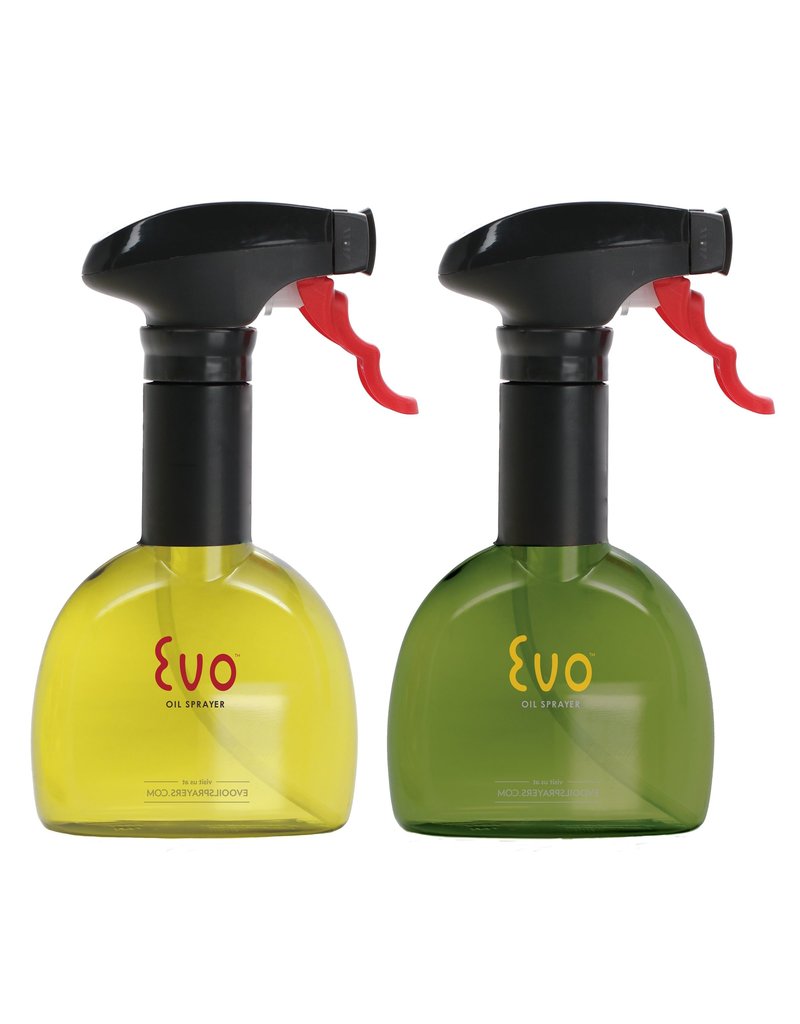 Harold Imports EVO Oil Sprayer, YELLOW+GREEN 8oz, Set of 2