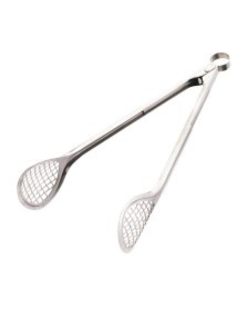 Cuisipro Stainless Mesh Wide Grill/Fry Tongs, 12''