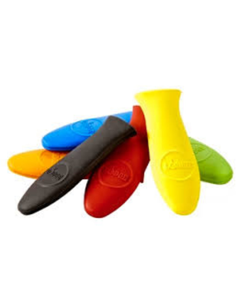 Lodge Silicone Hot Handle Holder Pot Grip, Black cir