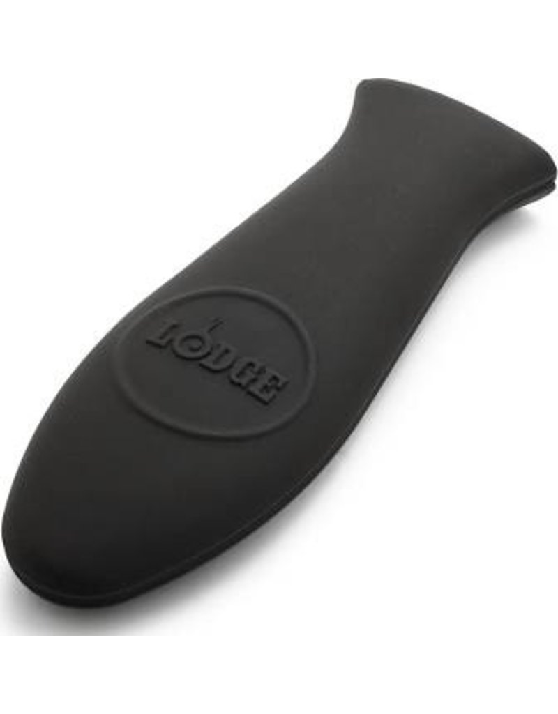 Lodge Silicone Hot Handle Holder Pot Grip, Black cir